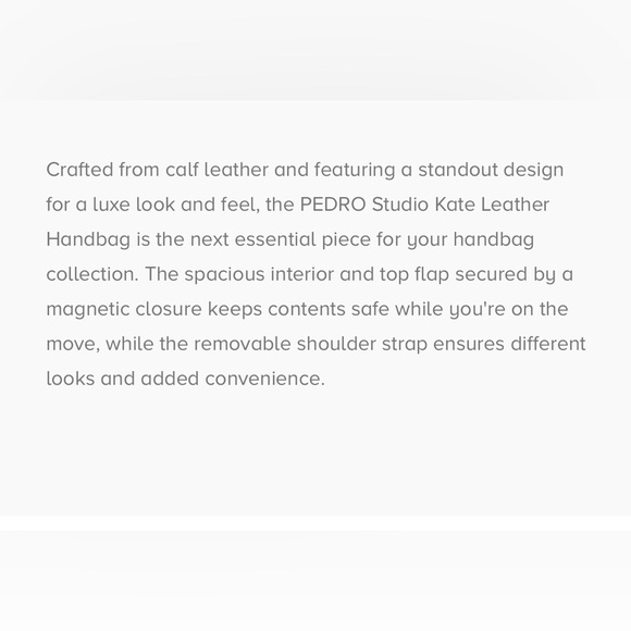 Pedroshoes red bag - Picture 5 of 11